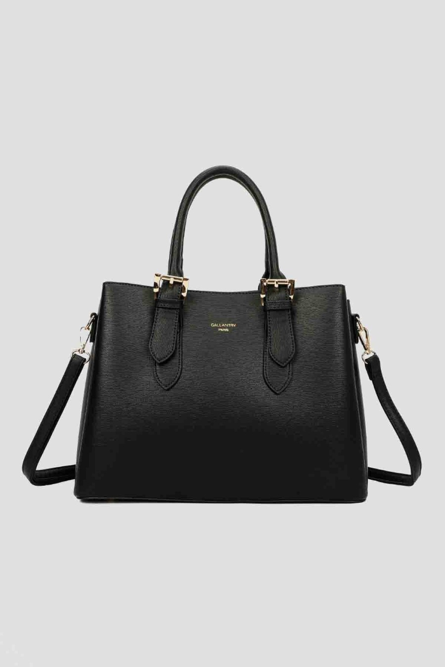 Accrssories Gallantry  | Buckle Strap Tote Bag In Black